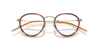 Oliver Peoples Tk-11 Ov 1360t Unisex Havana Round Eyeglasses