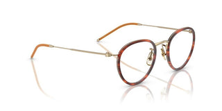 Oliver Peoples Tk-11 Ov 1360t Unisex Havana Round Eyeglasses