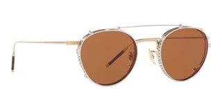 Oliver Peoples TK-1 CLIP OV 1274TC unisex Silver Round Eyeglasses