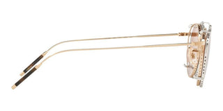 Oliver Peoples TK-1 CLIP OV 1274TC unisex Silver Round Eyeglasses