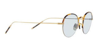 Oliver Peoples TK-6 OV 1290T unisex Havana Round Eyeglasses