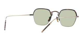 Oliver Peoples TK-7 OV 1291T unisex Havana Geometric Eyeglasses