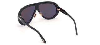 Tom Ford Troy Ft 0836 Unisex Black Pilot Sunglasses
