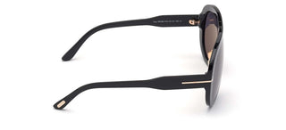Tom Ford Troy Ft 0836 Unisex Black Pilot Sunglasses