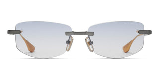 Dita TRYSIM.75 unisex Silver Rectangle Eyeglasses