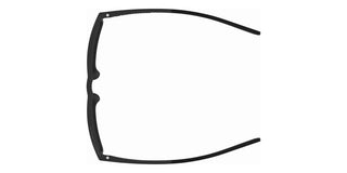 Under Armour Ua 5053 Men Black Squared Eyeglasses