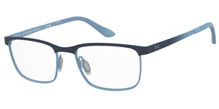 Under Armour Ua 9020 Children Blue Rectangle Eyeglasses