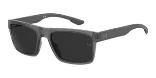 Under Armour Ua Acetech Unisex Grey Rectangle Sunglasses