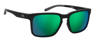 Under Armour Ua Assist 2 Men Black Squared Sunglasses