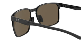 Under Armour UA ASSIST MTL/G men Black Geometric Sunglasses