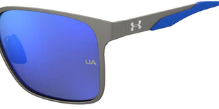 Under Armour UA ASSIST MTL/G men Grey Geometric Sunglasses