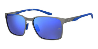 Under Armour UA ASSIST MTL/G men Grey Geometric Sunglasses