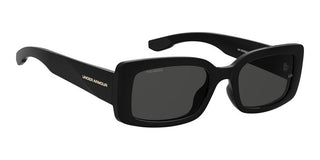 Under Armour UA CROSSOVER women Black Rectangle Sunglasses