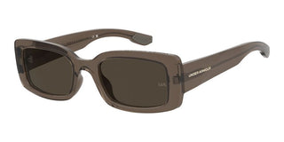 Under Armour UA CROSSOVER women Brown Rectangle Sunglasses