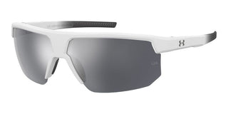 Under Armour Ua Driven/g Men White Geometric Sunglasses