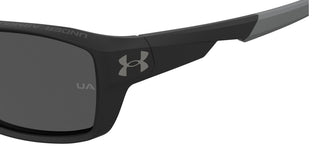 Under Armour Ua Fanatical Men Black Rectangle Sunglasses