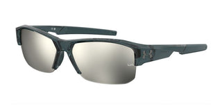 Under Armour UA FANATICAL II men Blue Rectangle Sunglasses