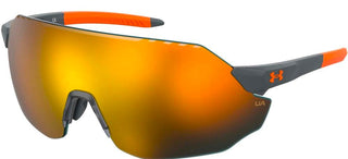 Under Armour UA HALFTIME/F unisex Grey Sports Sunglasses