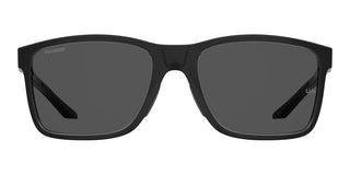 Under Armour Ua Hustle Xl Unisex Black Rectangle Sunglasses