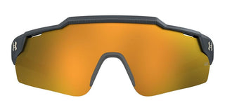 Under Armour Ua Levelup Jr Unisex Grey Shield Sunglasses