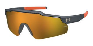 Under Armour Ua Levelup Jr Unisex Grey Shield Sunglasses