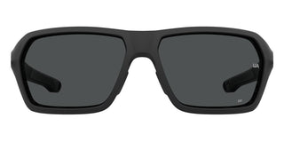 Under Armour UA RECON men Black Rectangle Sunglasses