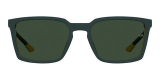Under Armour Ua Sportate Unisex Green Rectangle Sunglasses