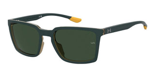 Under Armour Ua Sportate Unisex Green Rectangle Sunglasses