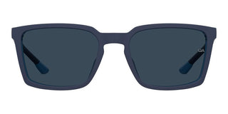 Under Armour Ua Sportate Unisex Blue Rectangle Sunglasses