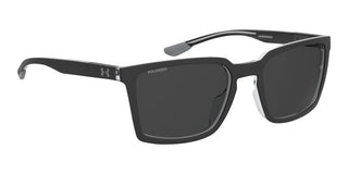 Under Armour Ua Sportate/f Unisex Black Squared Sunglasses