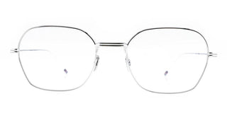 Thom Browne UEO945A-G0001 unisex Silver Geometric Eyeglasses