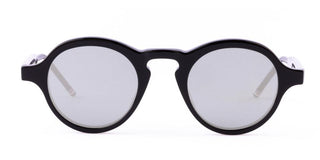 Thom Browne Ues926a-g0002 Men Black Round Sunglasses