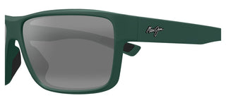 Maui Jim Uila Af Mj0662sa Men Green Squared Sunglasses
