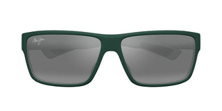 Maui Jim Uila Af Mj0662sa Men Green Squared Sunglasses