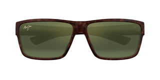 Maui Jim Uila Mj0661s Men Havana Squared Sunglasses