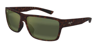 Maui Jim Uila Mj0661s Men Havana Squared Sunglasses