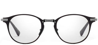 Dita UNITED unisex Black Round Eyeglasses