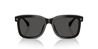 Moncler Valaire Me6018 Unisex Black Squared Sunglasses