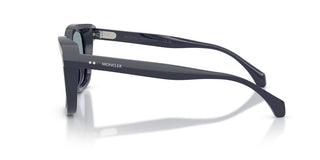 Moncler Valaire Me6018 Unisex Blue Squared Sunglasses