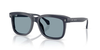 Moncler Valaire Me6018 Unisex Blue Squared Sunglasses