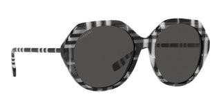 Burberry VANESSA BE 4375 women Black Geometric Sunglasses