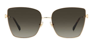 Jimmy Choo VELLA/S women Grey Geometric Sunglasses