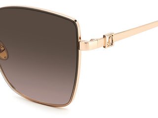 Jimmy Choo VELLA/S women Gold Geometric Sunglasses