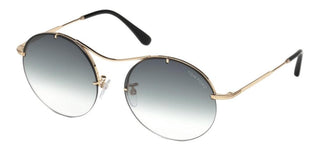 Tom Ford VERONIQUE-02 FT 0565 women Rose gold Round Sunglasses
