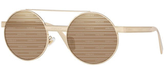 Versace VERSACE EVERYWHERE VE 2210 women Gold Round Sunglasses