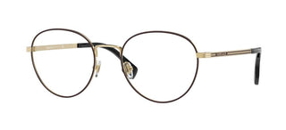 Versace VE 1279 men Gold Geometric Eyeglasses