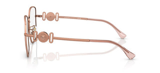 Versace VE 1286D women Rose gold Oversize Eyeglasses