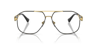 Versace VE 1287 men Black Pilot Eyeglasses