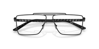 Versace VE 1295 men Black Rectangle Eyeglasses