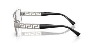 Versace VE 1308 men Silver Geometric Eyeglasses